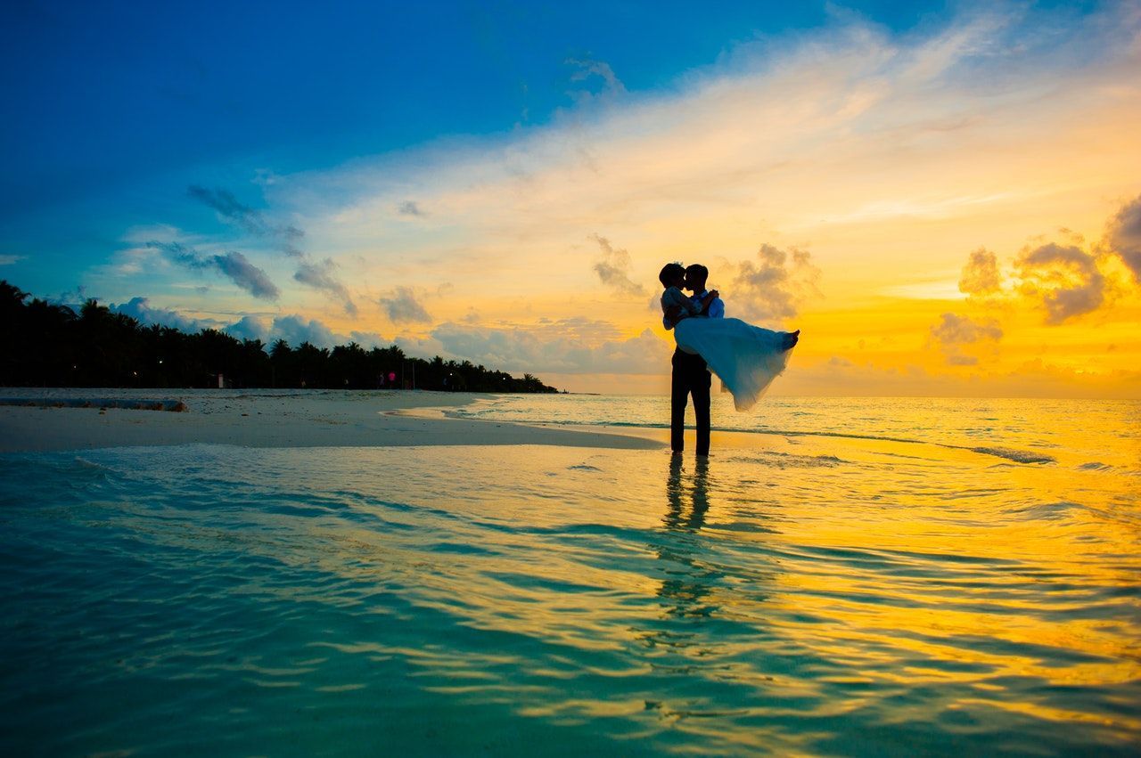 Boda en Maldivas