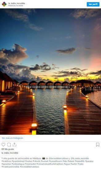 Water villas en Maldivas