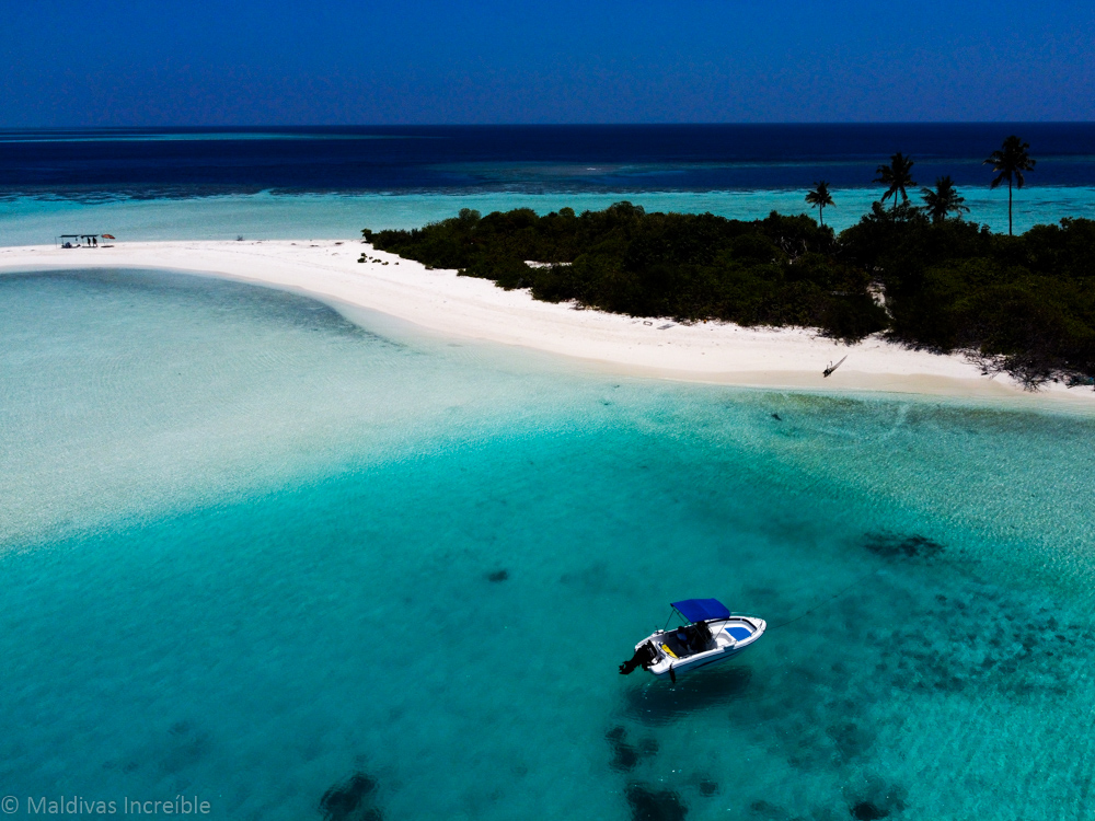 Isla desierta para retiros espirituales en Maldivas